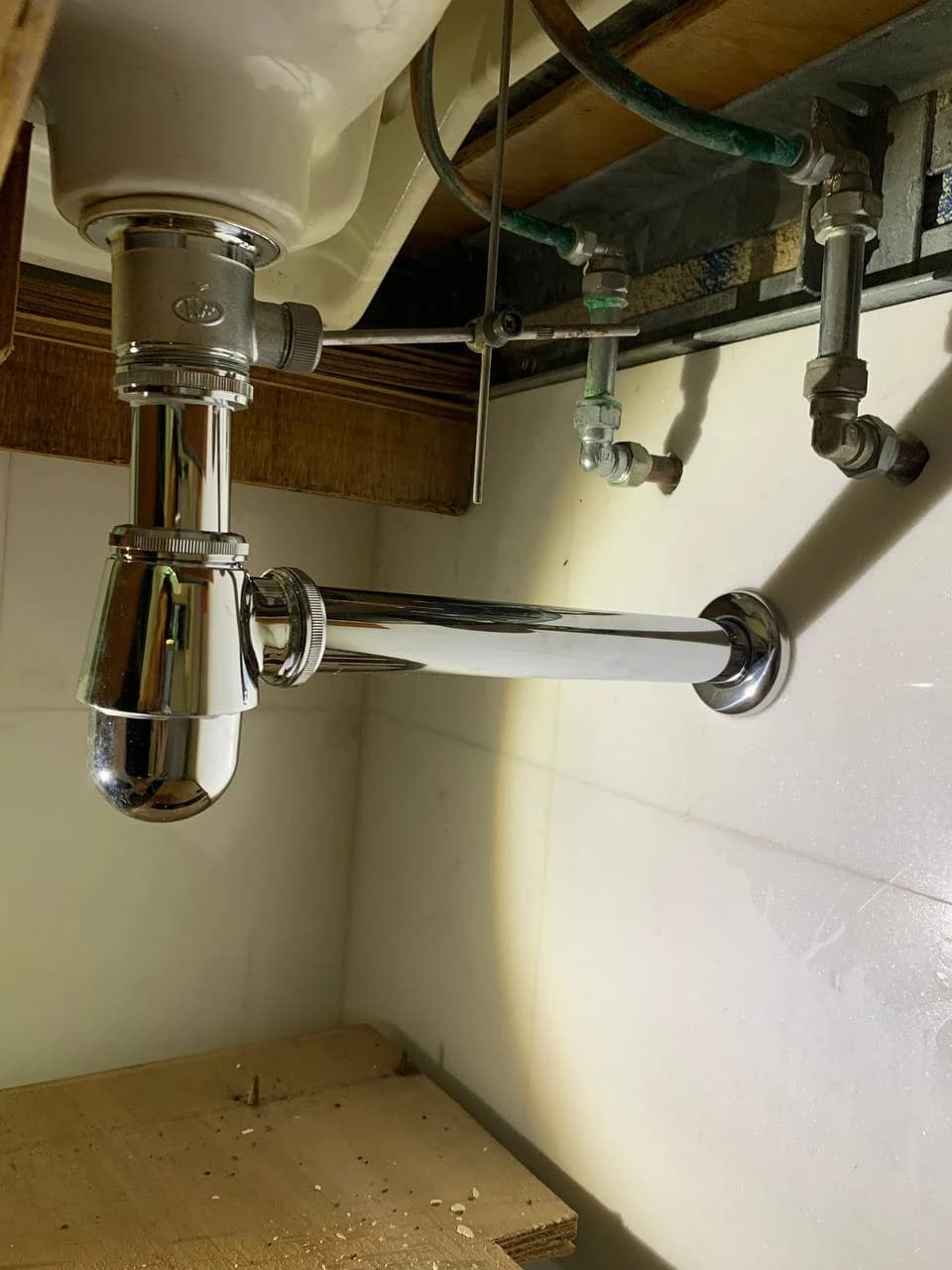 Basin Discharge Pipe Service